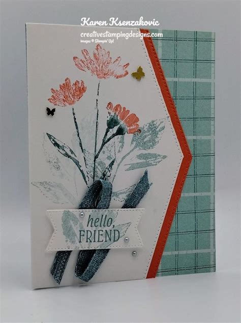 Stampin Up Inked Tiled For The Card Concepts Kartenideen Karten