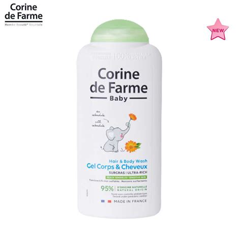 Corine De Farme Baby Hair Body Wash Extra Gentle Ml Line Shopping