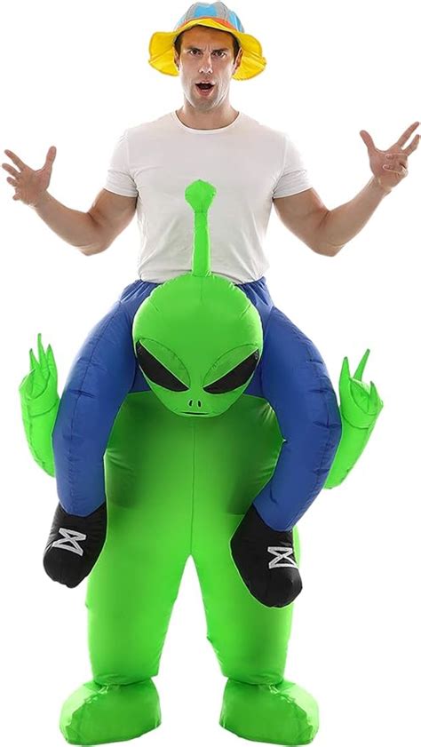 Alien Blow Up Costume Ladegfeel