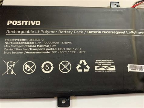 Bateria Positivo Motion Plus Q432a P3582133 2p B2 Ba172 MercadoLivre