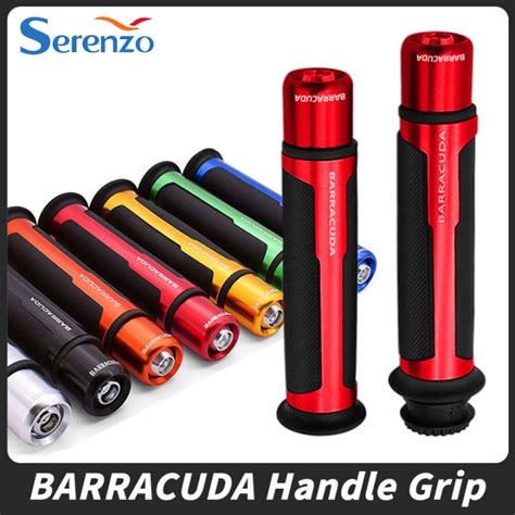 Serenzo Barracuda Handle Grip Cnc Quality Motorcycle Handle Grips With