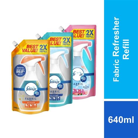 Febreze With Ambi Pur Fabric Fabric Refresher Refill Ml Shopee