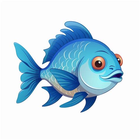 Premium Ai Image Fish Drawing Vibrant Marine Life