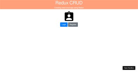 React Redux CRUD Codesandbox