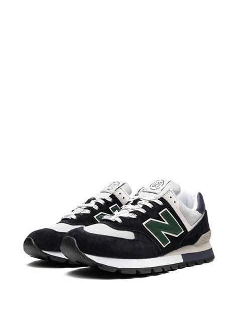 New Balance 574 Black Red White