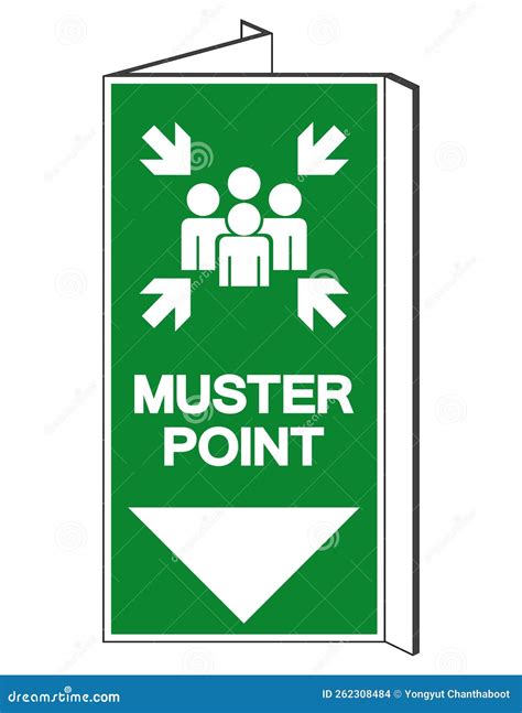 Muster Point Symbol Sign Vector Illustration Isolated On White