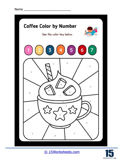 Color By Number Worksheets 15 Worksheets Library