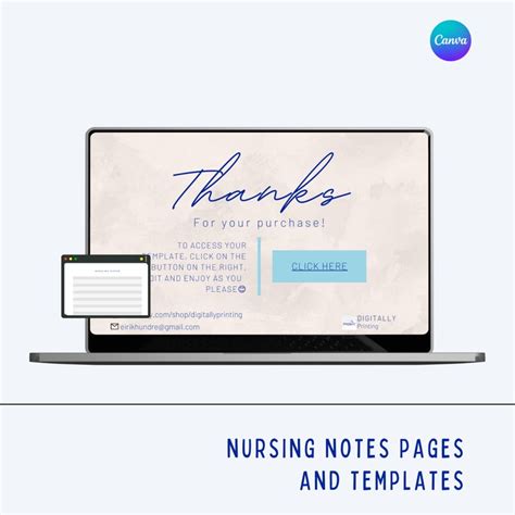 NURSING NOTES PAGES, Nursing School, Study Guides, Templates, Critical Care Bundle, Study Tool ...