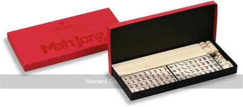 Amazon Dal Negro Mah Jong Mahjong Set In Cardboard Box With