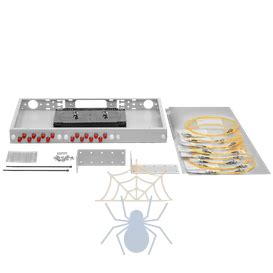 Кросс оптический 19" (ШКОС) SNR SNR-ODF-24R-16FC-P купить по низкой ...