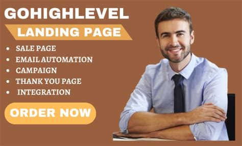 Create Gohighlevel Expert Landing Page Gohigh Level Squeeze Page Sale