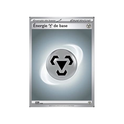 Cartes Pok Mon Sve Energie M Tal De Base