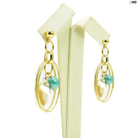 Antica Murrina Collection Siena Earrings Original Murano Glass OMG