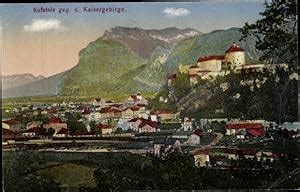 Ansichtskarte Postkarte Kufstein In Tirol Gegen Kaisergebirge