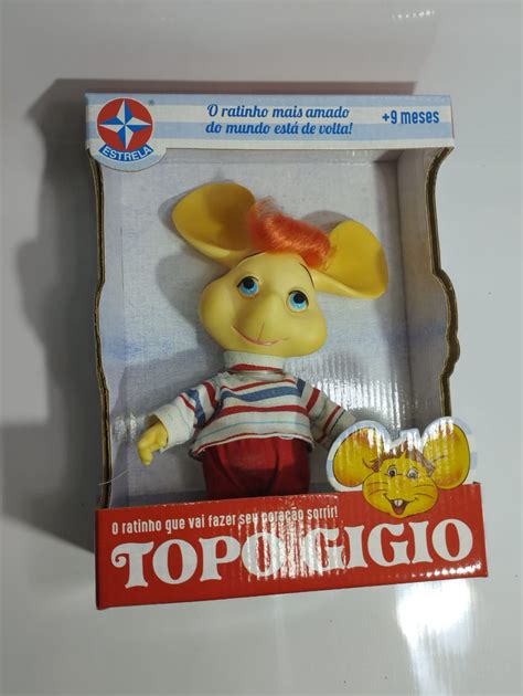 Boneco Topo Gigio Estrela Vitrinedaporcelana