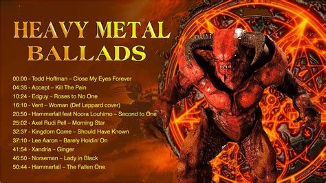 Greatest Heavy Metal Ballads Hard Rock Power Metal S S S