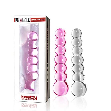 Plug Anal Em Vidro Escalonado Cm Lovetoy Glass Romance Lust Of