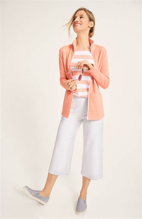 For The Beach And Beyond Talbots Activewear Classic Style Women