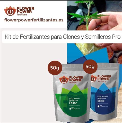 Kit De Fertilizantes Clones Y Semilleros Pro