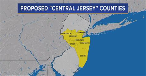 Legislation Would Officially Define Border Of Central Jersey Cbs