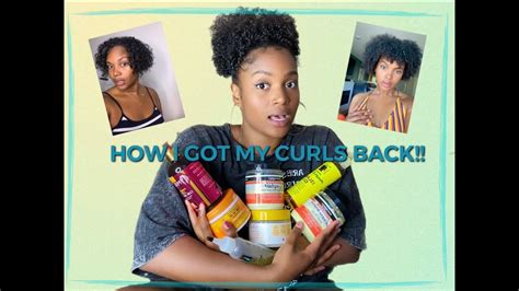 My Curly Hair Journey How I Got My Curls Back Youtube