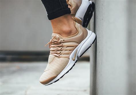 Nike Air Presto Beige Linen Femme Sneakers Actus