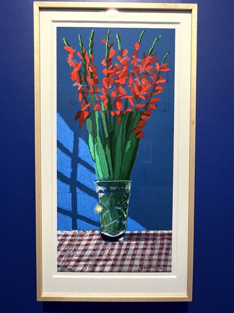 David Hockney 20 Flowers And Some Bigger Pictures London Flickr