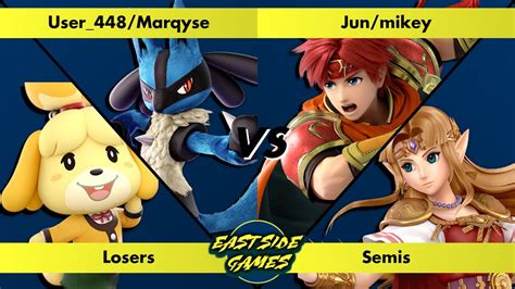 ESG Smash Ultimate Weekly 87 User 448 Marqyse Lucario Isabelle Vs