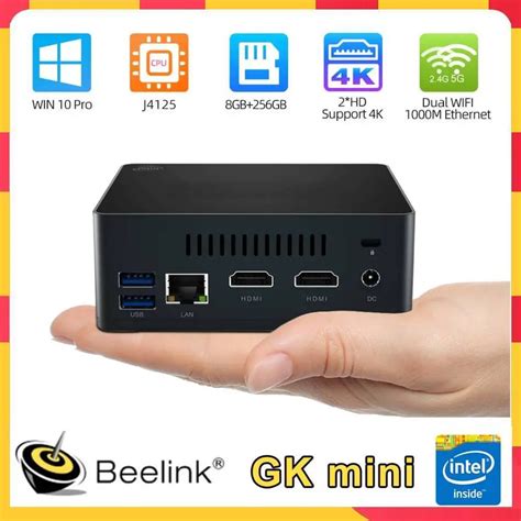 Beelink Gk Mini Intel Celeron J Quad Core Mini Pc Ddr Gb Gb