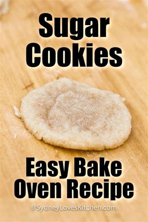 Easy Bake Oven Instructions For Pink Sugar Cookies Wagner Railiciere