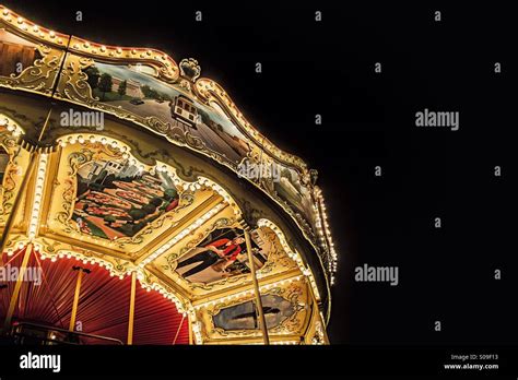 Pier 39 carousel at night Stock Photo - Alamy