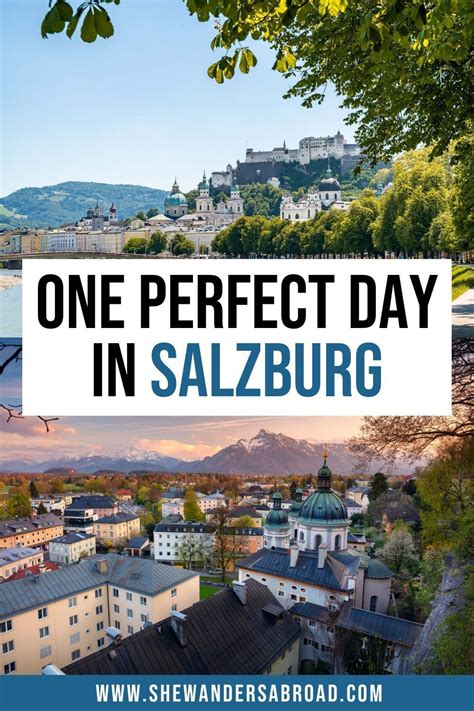 How To Spend One Day In Salzburg Austria In Salzburg Austria