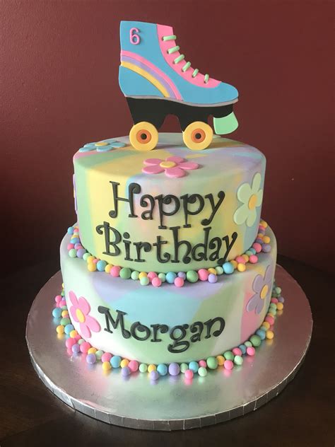 Roller Skating Cake Ideas