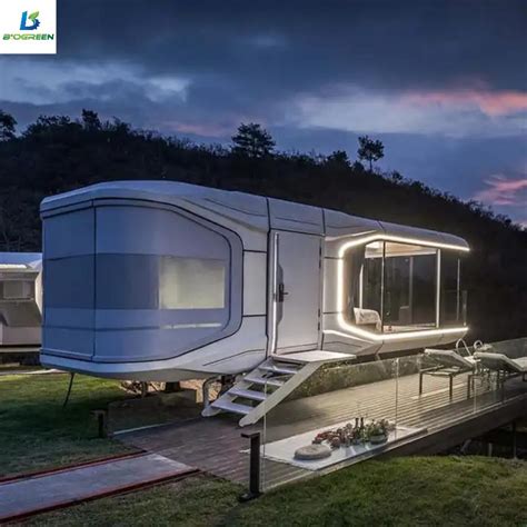 Unique Commercial Hotel Prefab Space Capsule House Home For Amusement