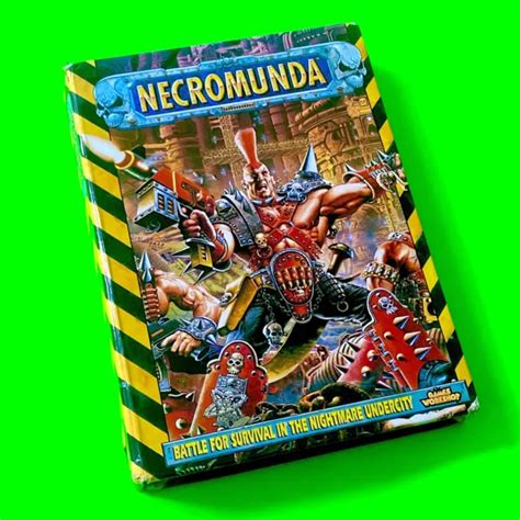 Ultra Rare 🔥 Necromunda 🔥 Hardback 🔥 Rulebook 🔥 1990s 🔥 Warhammer 40k £