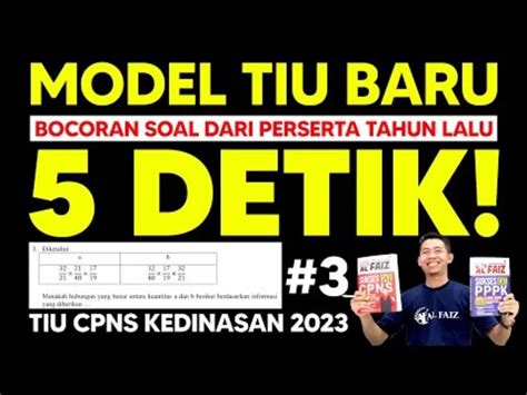 Soal TIU CASN 2023 Itu Seperti Apa Berikut 10 Contoh Soal Dan