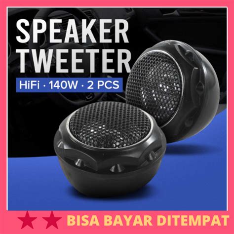 Jual Speaker Mini Dome Tweeter Loudspeaker Mobil Hifi W Pcs