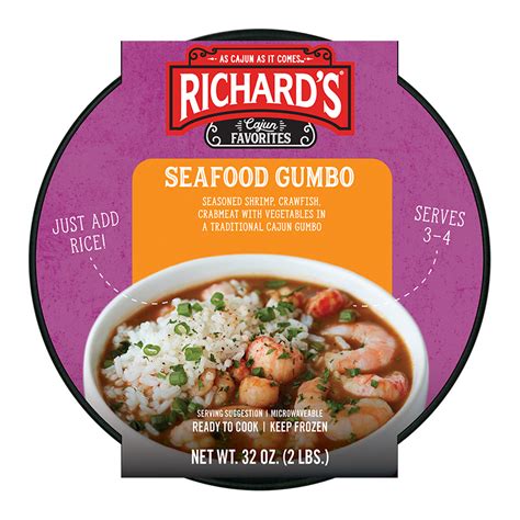 Seafood Gumbo Richards Cajun Foods