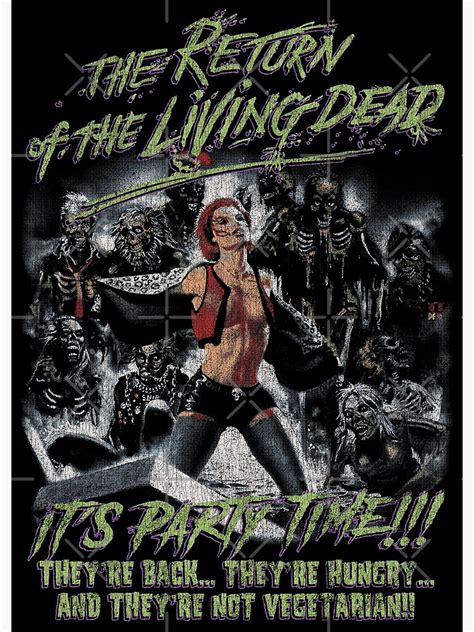 "The Return Of The Living Dead, Tarman, Horror Classic, zombies" Poster ...