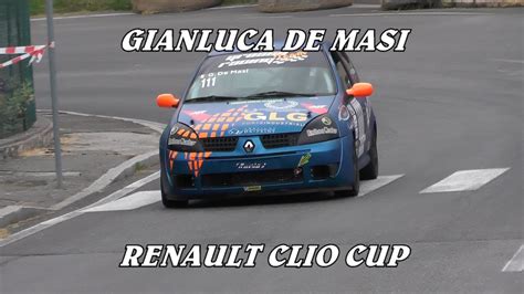 SALITA TROFEO VALLECAMONICA 2023 GIANLUCA DE MASI RENAULT CLIO CUP