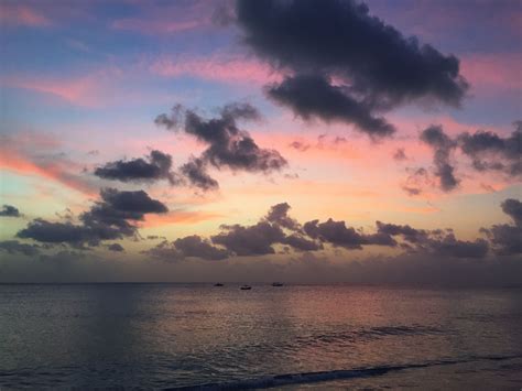 Sunsets Barbados Sunset Travel Outdoor