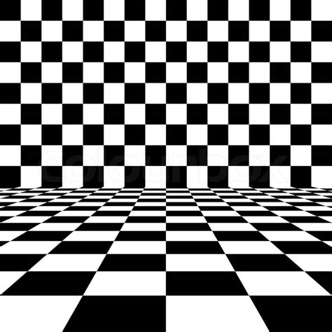 Abstract black and white checkered ... | Stock Photo | Colourbox