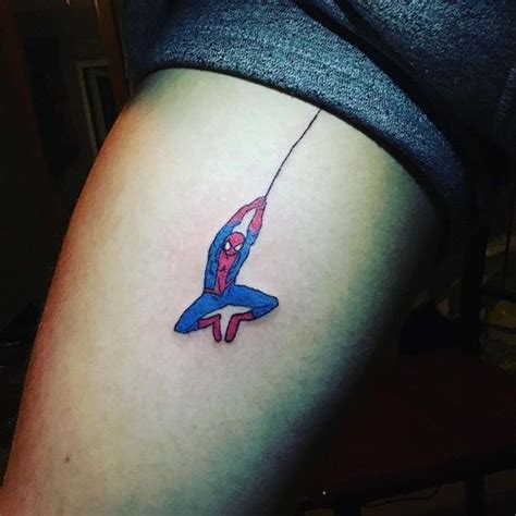 Small Spiderman Tattoos Unforgettable Tributes To A Hero