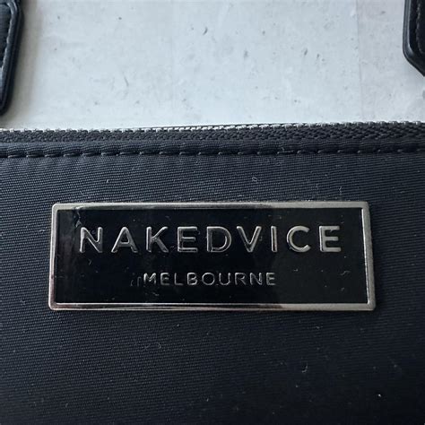 Naked Vice The Lexie Black Silver Bag Excellent Depop