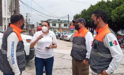 Coordina PC atención a afectaciones por lluvias en el estado