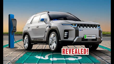 New 2023 Ssangyong Torres EVX Mid Size Rugged Electric SUV And