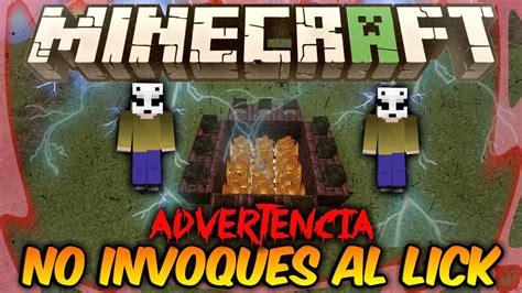 NUNCA INVOQUES A EL LICK EN MINECRAFT PE A LAS 3 00 A M CASO REAL