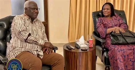 Former President Koroma Hosts Ghana S High Commissioner To Sierra Leone