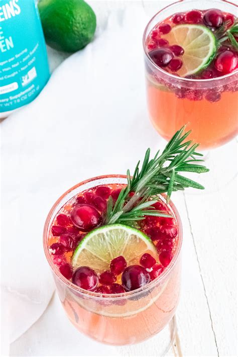 Cheers To This Pomegranate Fizz Mocktail | Vital Proteins