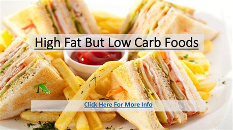 Calaméo High Fat But Low Carb Foods